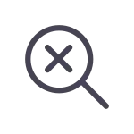 Search X SVG Icon